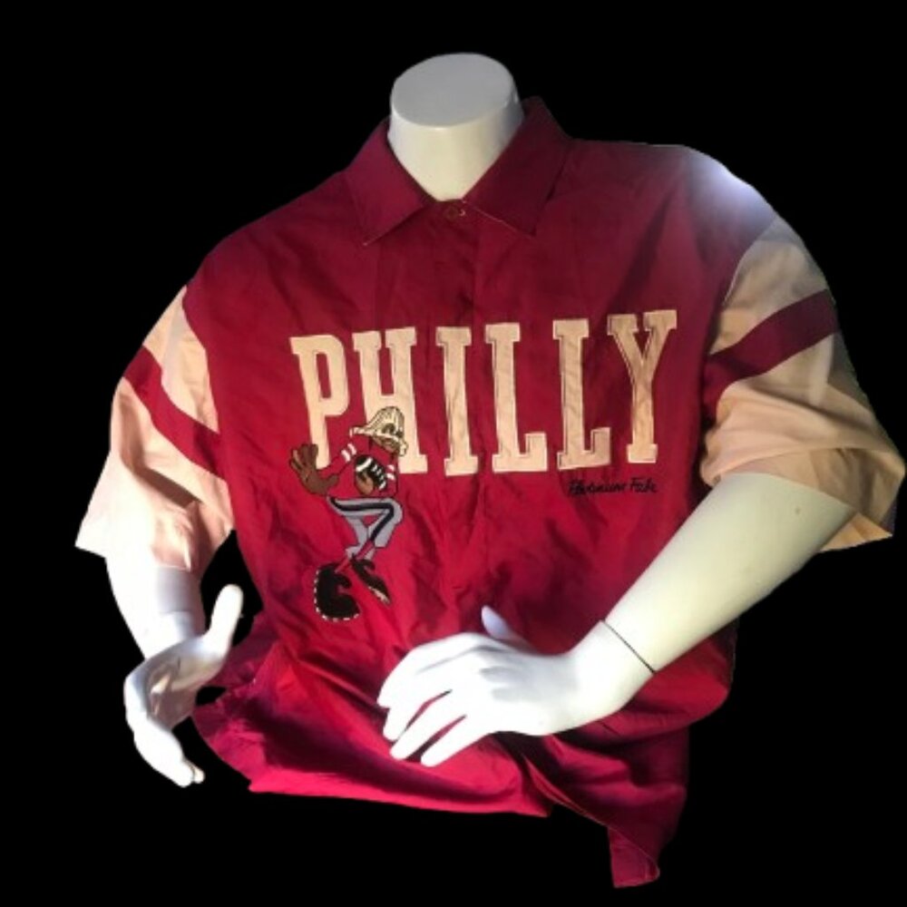 Vintage Platinum FUBU “Philly” Fat Albert Shirt – XXXL – Rare & Bold